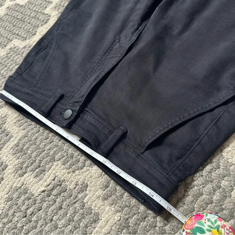 Everlane Black Utility Straight-Leg Crop Pants Size 6 Long / Tall - Picture 7 of 9